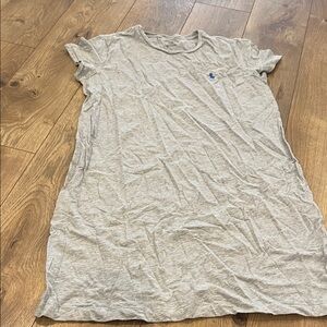 Polo by Ralph Lauren Gray Tee with Blue Logo